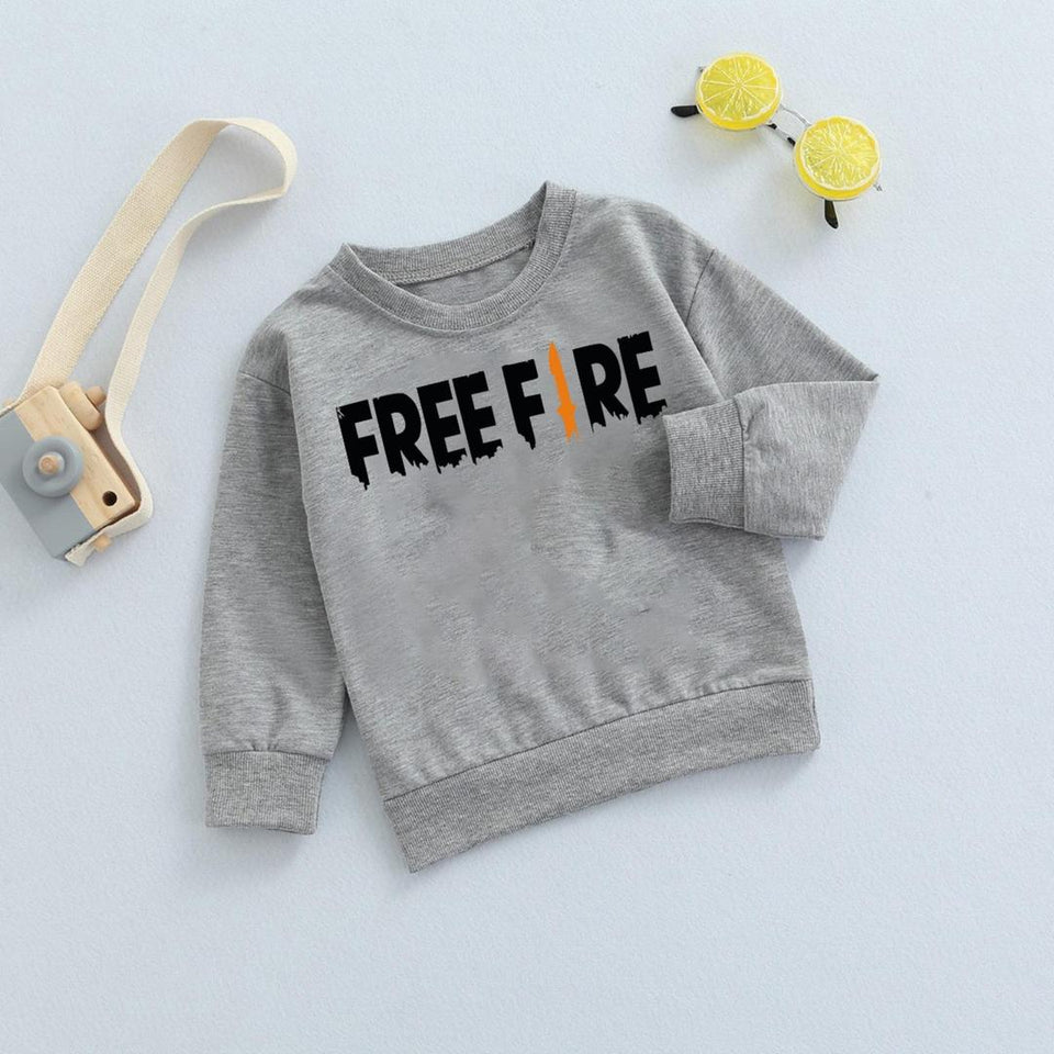 1 Pc Kid's Stitched Cotton Printed Full Sleeves Shirt
