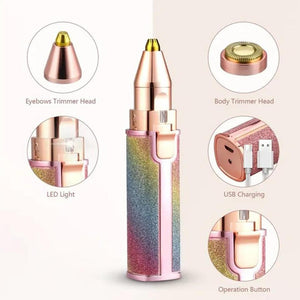 Eyebrow trimmer & facial shaver