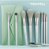 High Quality Makeup Brushes Set With Pouch 7 Pcs