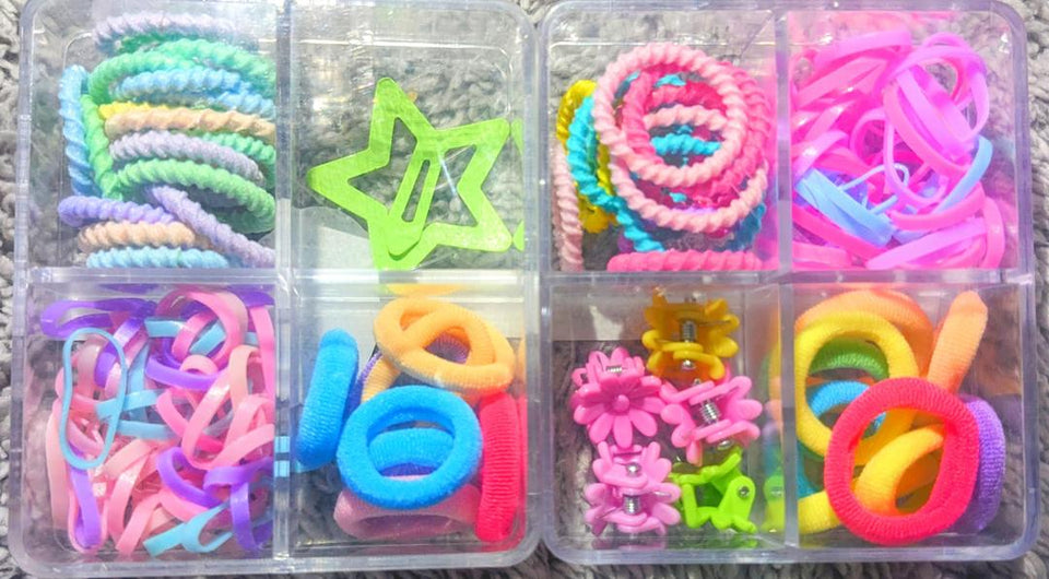 Kid's Casual Beautiful Plain Hair Pins. Pack of 2