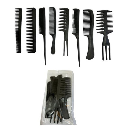 8 Pcs Professional Hair Styling Combs Set
