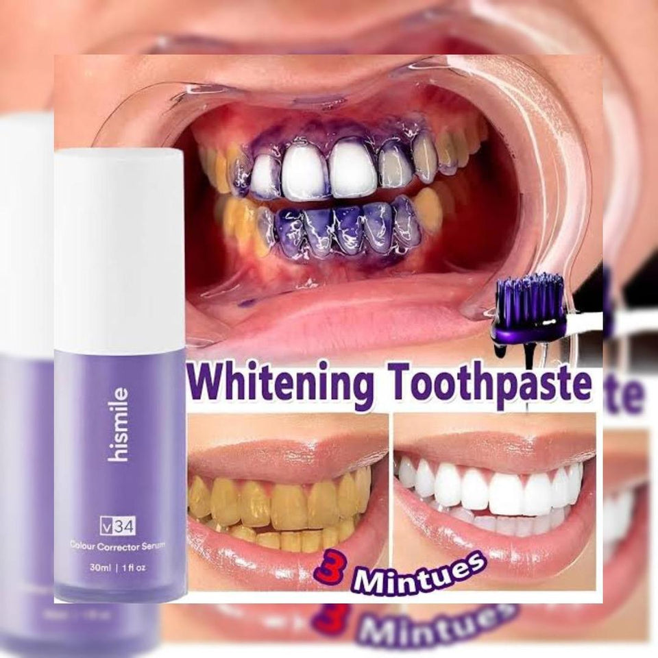 Hismile Teeth Whitening V34 Colour Corrector Serum - 1 Pcs of Radiant Smile Solution