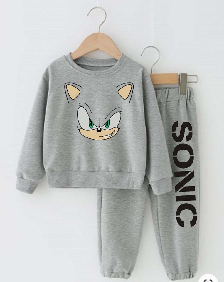 2 Pcs Boy's Polyester Printed Tracksuit
*Product Description*: