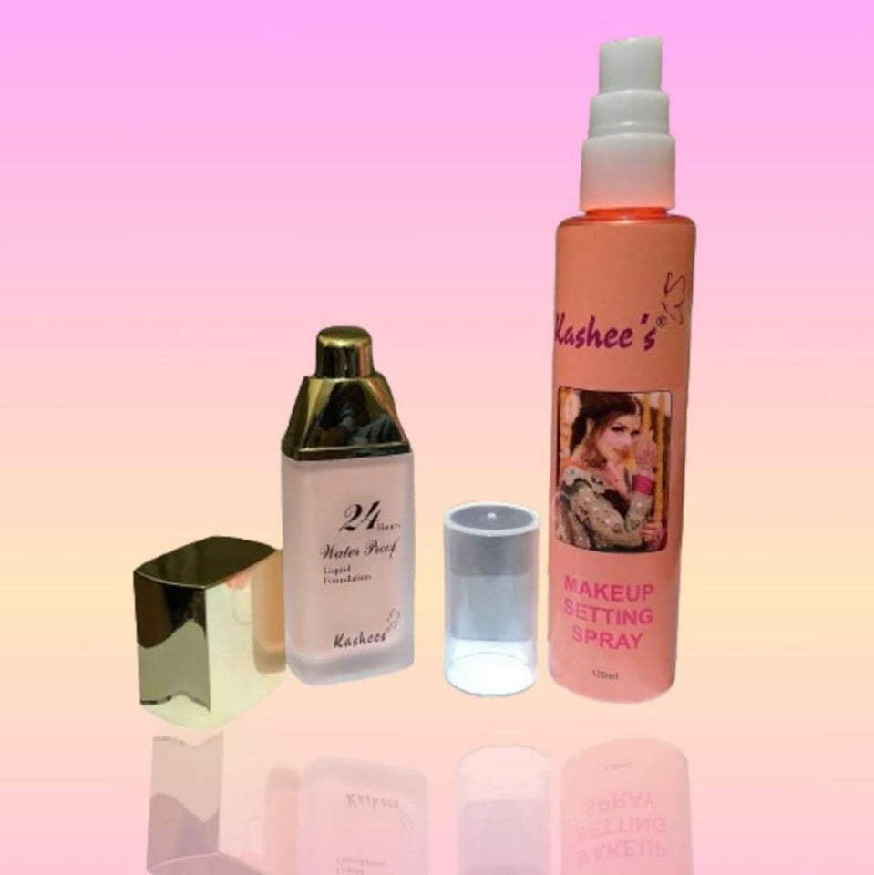 2 in 1 Makeup Deal: Foundation & Makeup Fixer Set
