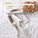 Nova NHC-809RM 2in1 Hair Straightener & Curler – Quick Heating & Sleek Styling